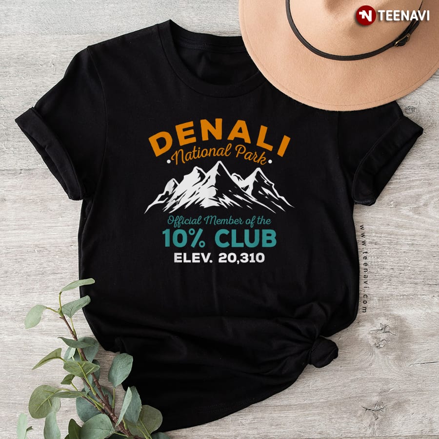 Denali 10 Percent Club Hiking Adventure T-Shirt