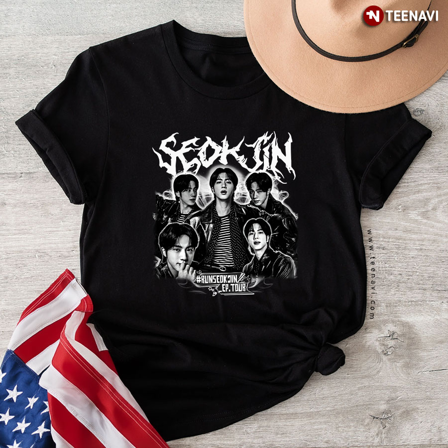 RUNSEOKJIN tour tシャツ L BTS jin JIN RUNSEOKJIN TOUR Shirt, Jin Seokjin Tshirt, Kpop Merch