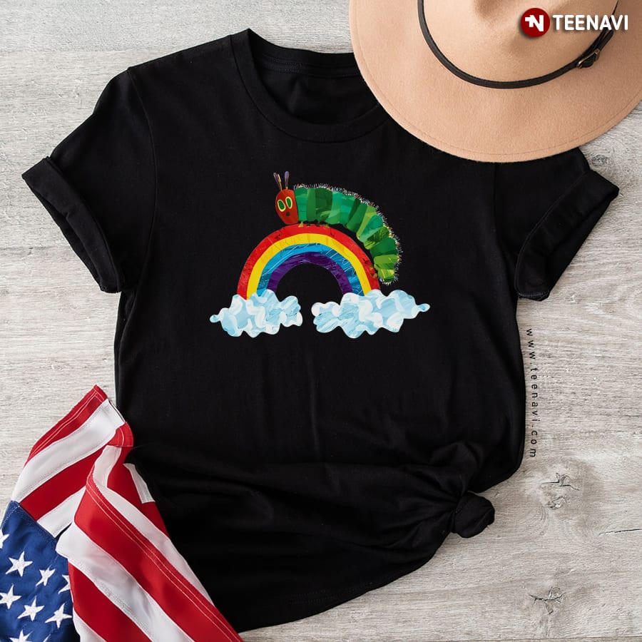 The Very Hungry Caterpillar Rainbow Teacher T-Shirt