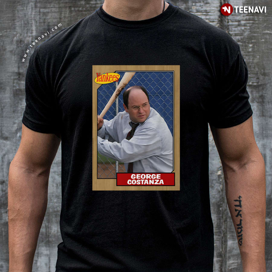 George Costanza Yankees Seinfeld T-Shirt George Costanza Yankees Seinfeld T-Shirt