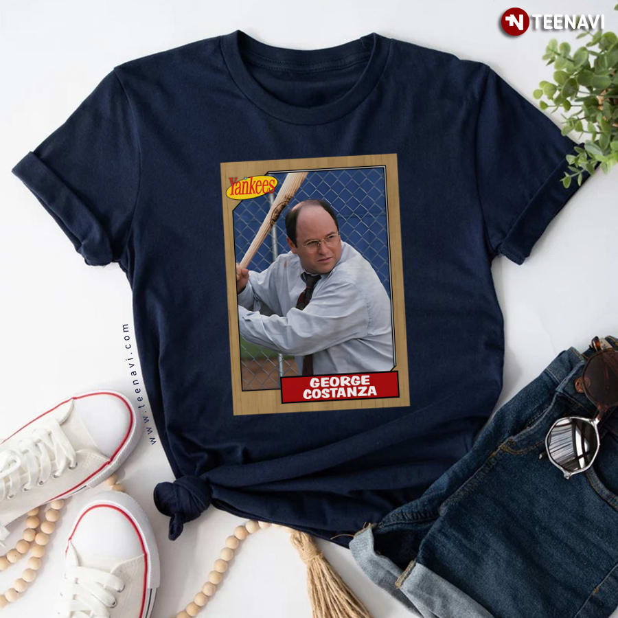 George Costanza Yankees Seinfeld T-Shirt George Costanza Yankees Seinfeld T-Shirt