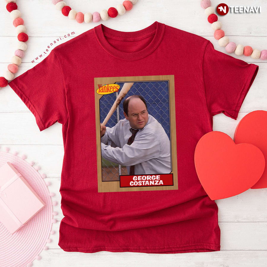 George Costanza Yankees Seinfeld T-Shirt George Costanza Yankees Seinfeld T-Shirt