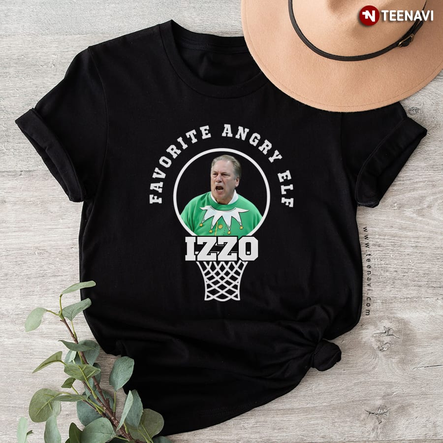 Tom Izzo Favorite Angry Elf Izzo T-Shirt
