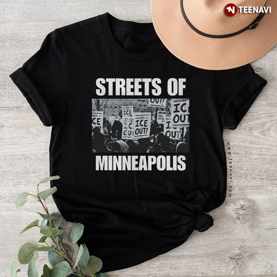 Bruce Springsteen Streets Of Minneapolis ICE Out T-Shirt