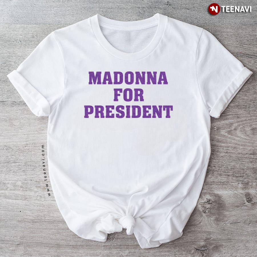 Lisa Rinna Wearing Madonna For President T-Shirt