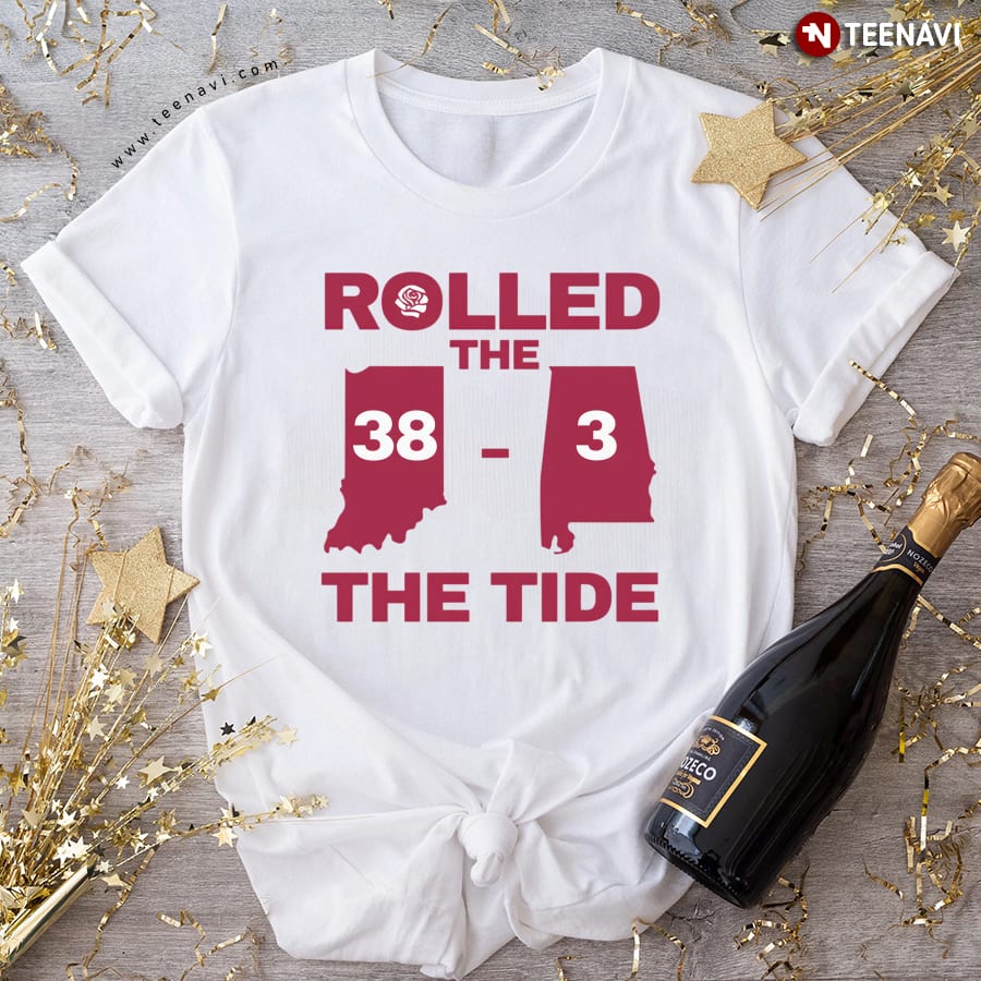 Rolled The Tide 38–3 Alabama Football Victory T-Shirt