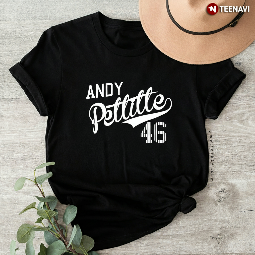 Andy Pettitte 46 Baseball Legend Fan T-Shirt