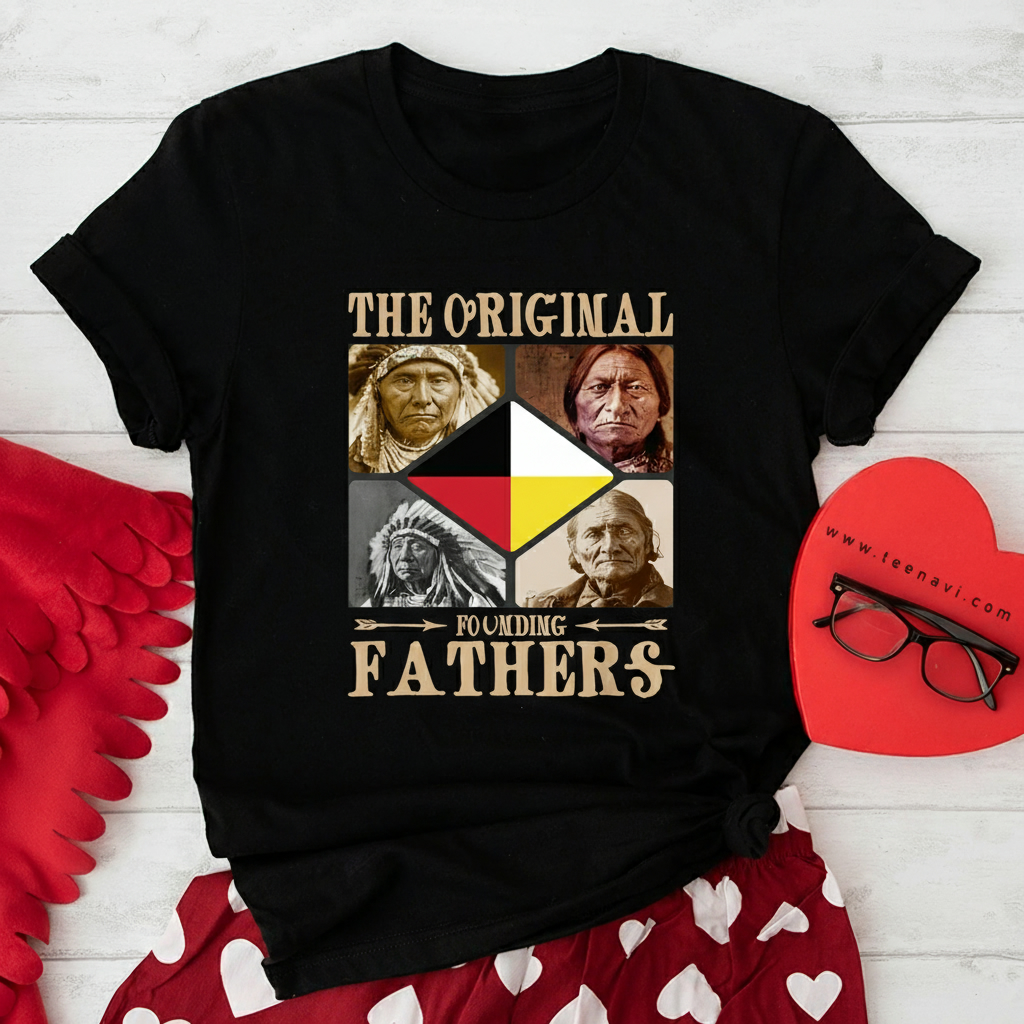 The Original Founding Fathers Native American Indigenous T-Shirt