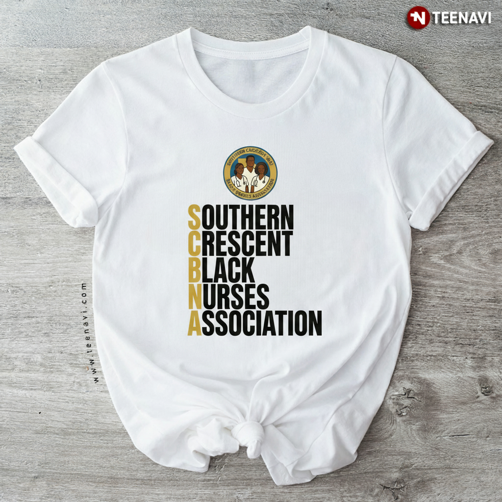 Southern Crescent Black Nurses Association SCBNA Medical T-Shirt