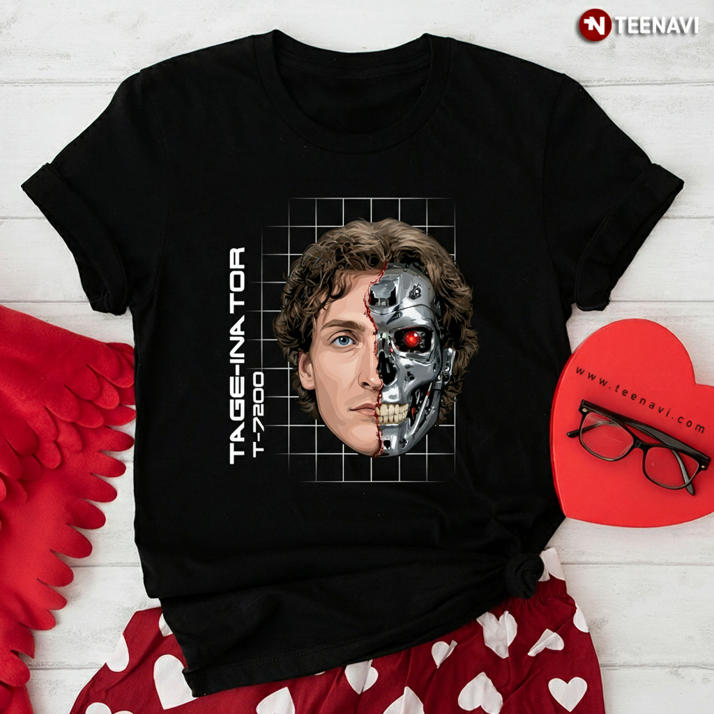 Tage-Ina-Tor T-7200 Tage Thompson Terminator Hockey T-Shirt