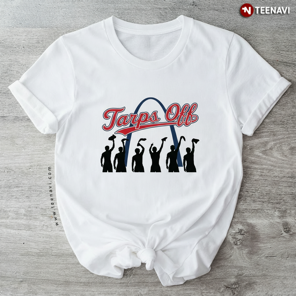 Tarps Off St Louis Hockey Fan Celebration T-Shirt