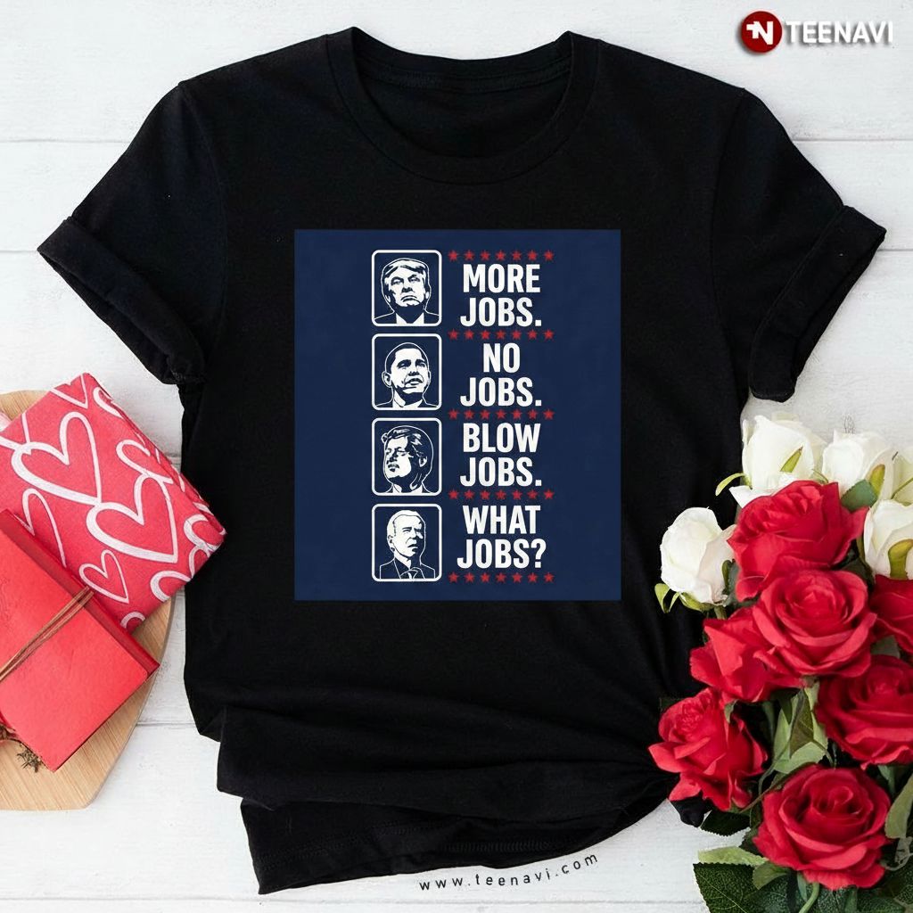 Funny Political Satire Comparison Presidents Quote T-Shirt