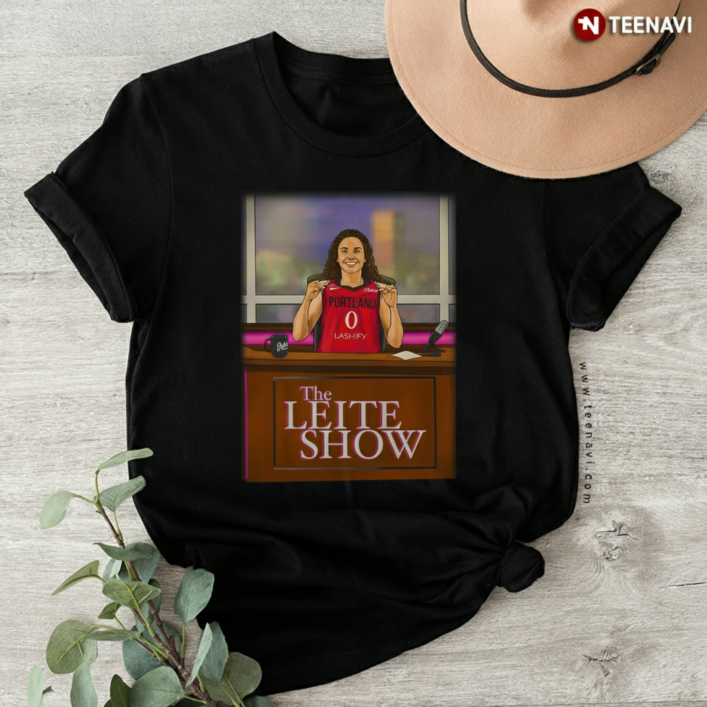 The Leite Show Portland Basketball Fan Graphic T-Shirt