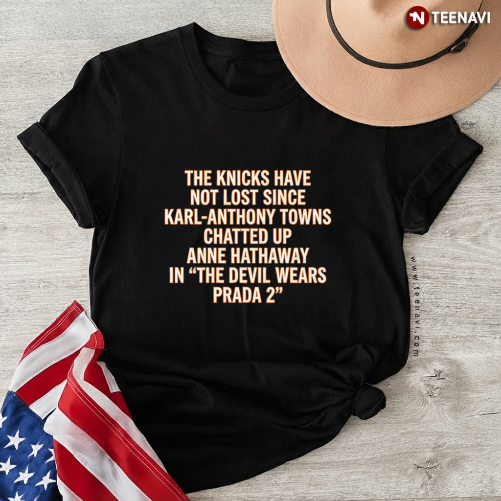 Funny Knicks Basketball Karl-Anthony Towns Meme T-Shirt