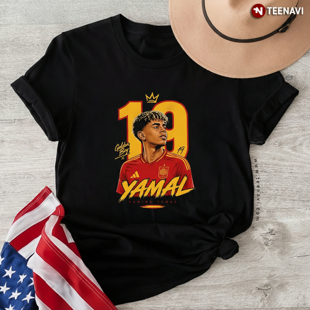Lamine Yamal Spain 19 Soccer Fan T-Shirt