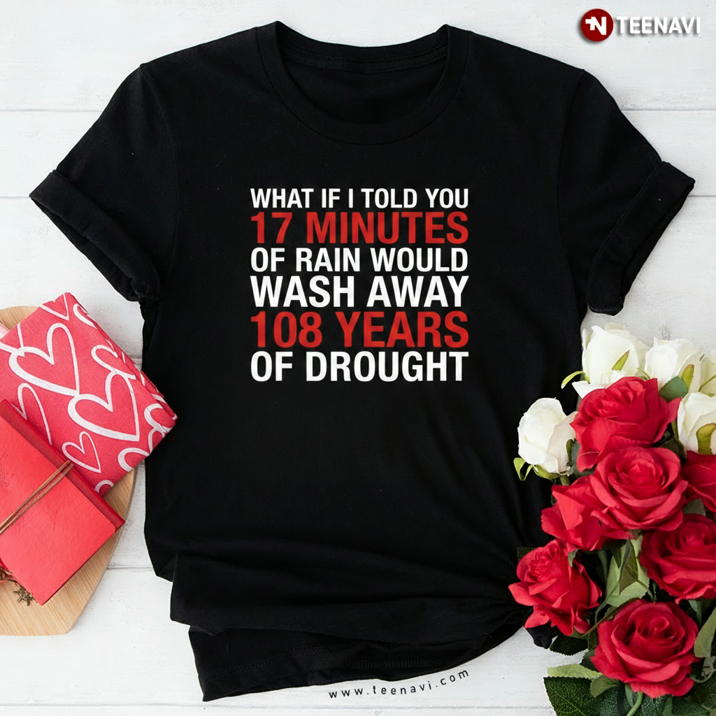 Chicago Cubs 108 Years of Drought T-Shirt