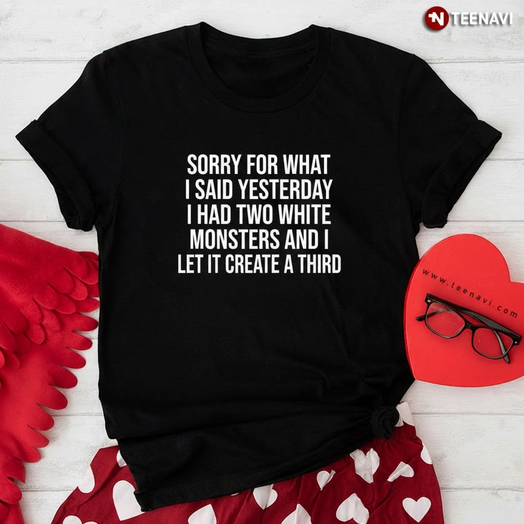 Funny Energy Drink Caffeine Quote Funny T-Shirt