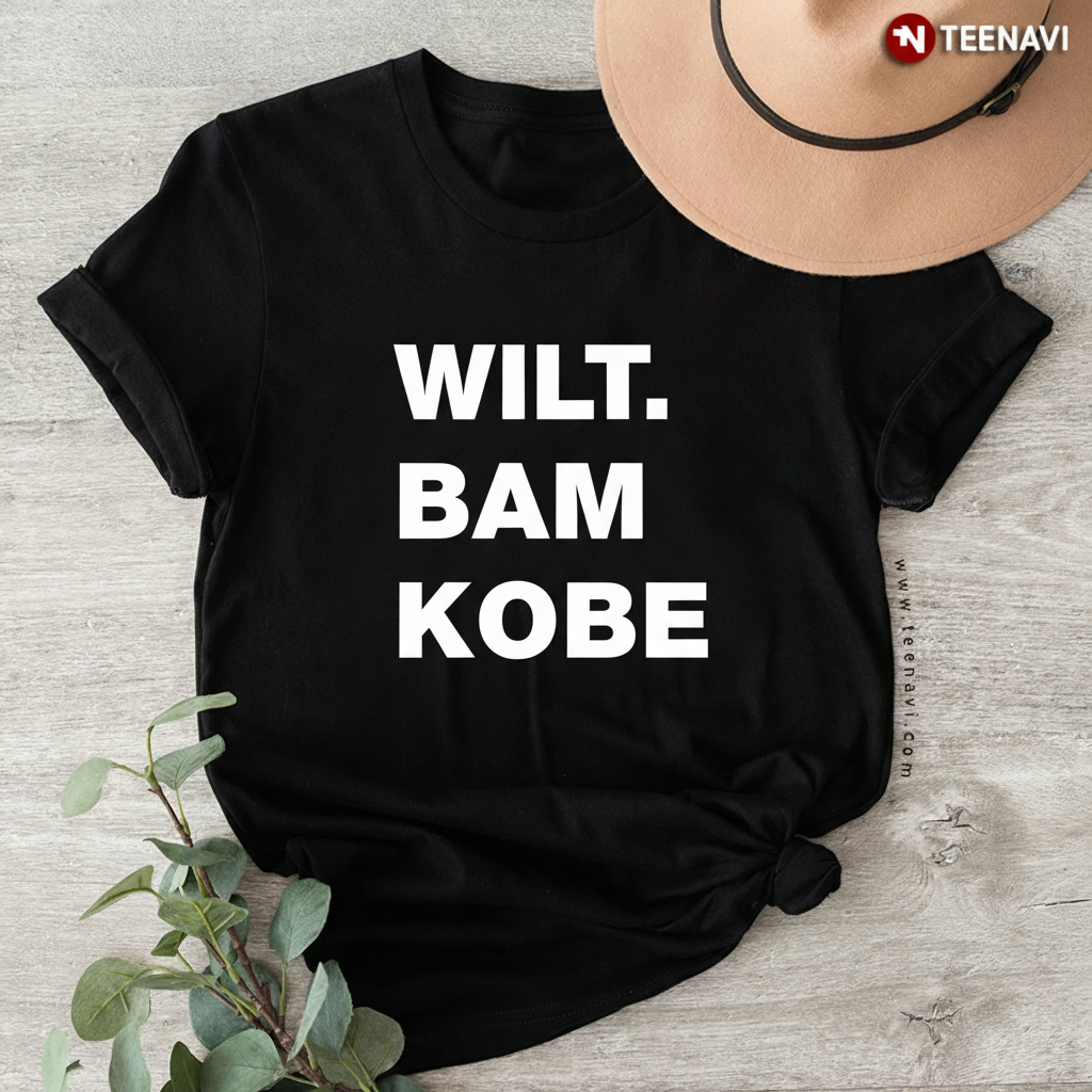 Wilt Bam Kobe 83 Points Basketball Scoring Record Meme T-Shirt