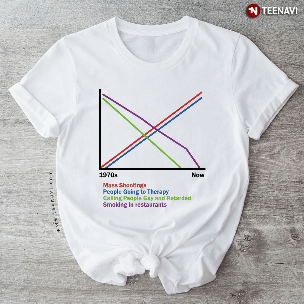 Dark Humor Graph Meme T-Shirt